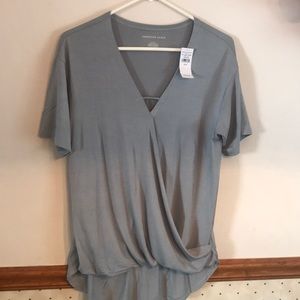 American Eagle shirt.